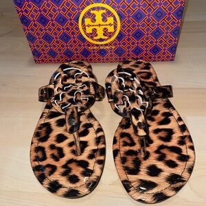 Cheetah Print Sandals